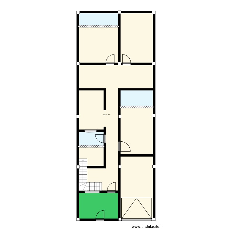 SSSS ZEFZE. Plan de 0 pièce et 0 m2