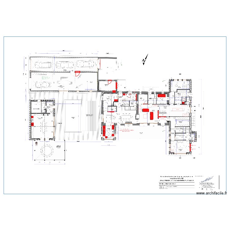 Projet Maison Les Guétières V3. Plan de 0 pièce et 0 m2