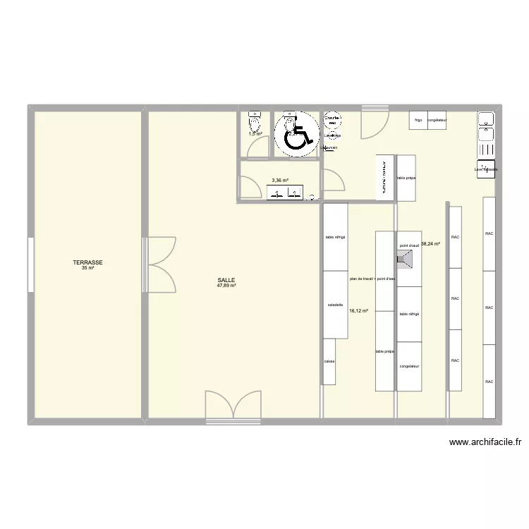 LE PONTET. Plan de 7 et 144 m² LE PONTET. Plan de 7 et 144 m²