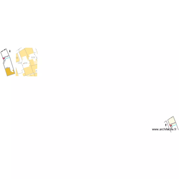 pdm4. Plan de 5  et 118 m²