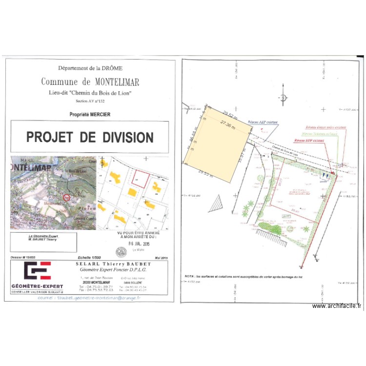 Bois de LION. Plan de 0 pièce et 0 m2