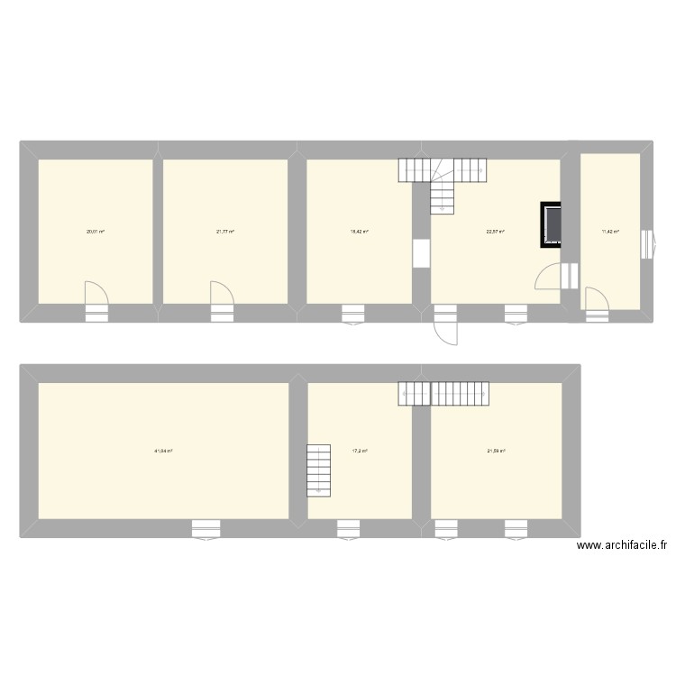 titre. Plan de 0 pièce et 0 m2