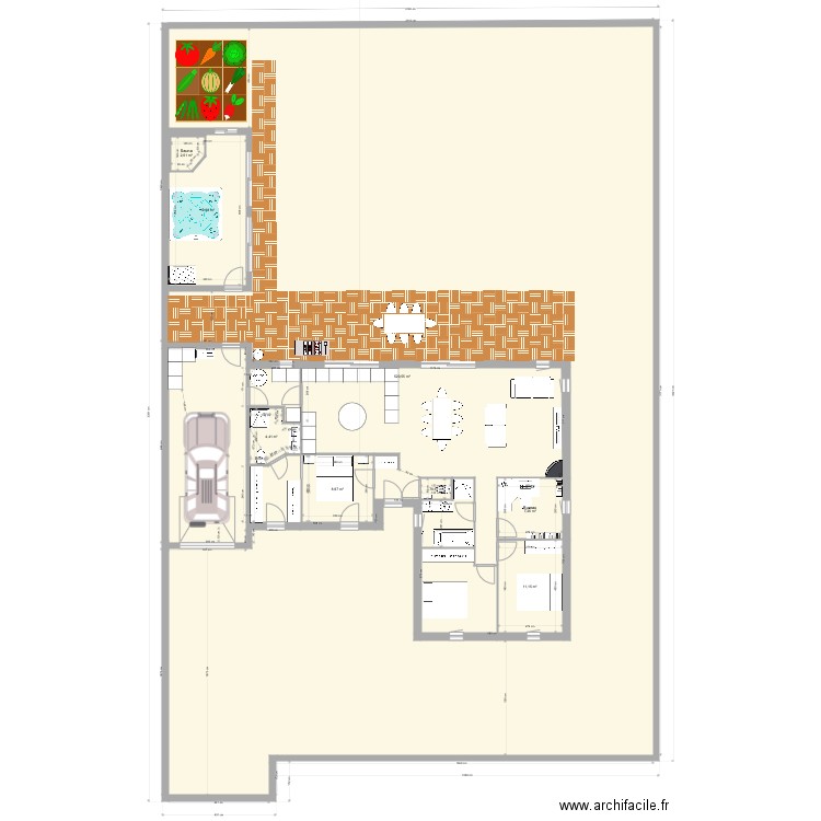 Brillon aménagement 4. Plan de 0 pièce et 0 m2