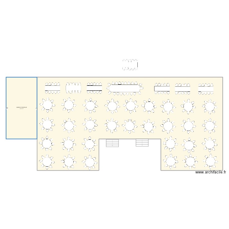 tente mariage. Plan de 2 pièces et 451 m2