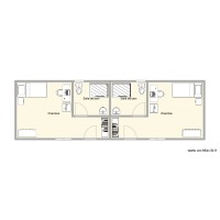 Chambres en module 40 pieds