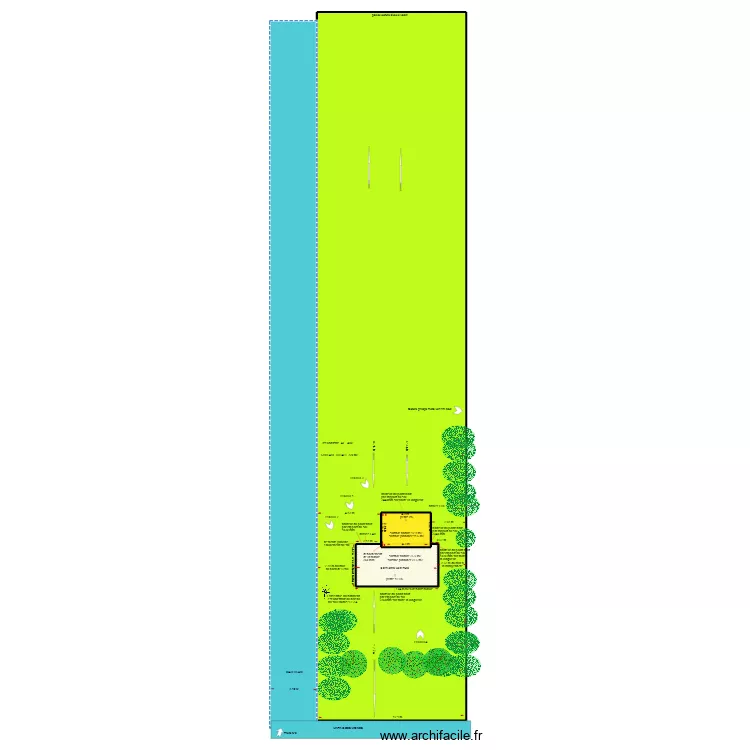 DP2 PLAN DE MASSE ETAT ACTUEL.... Plan de 