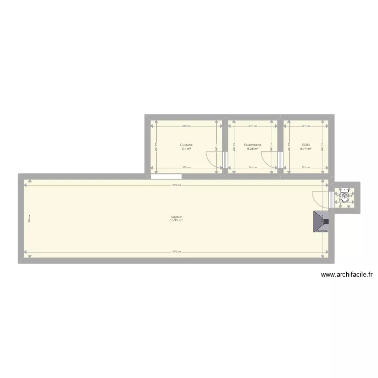 Maison à Sy . Plan de Maison à Sy . Plan de