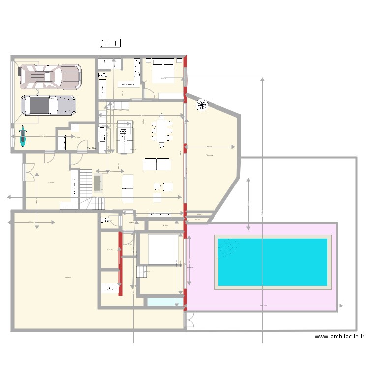 Grange SJS v31 étage 2. Plan de 0 pièce et 0 m2