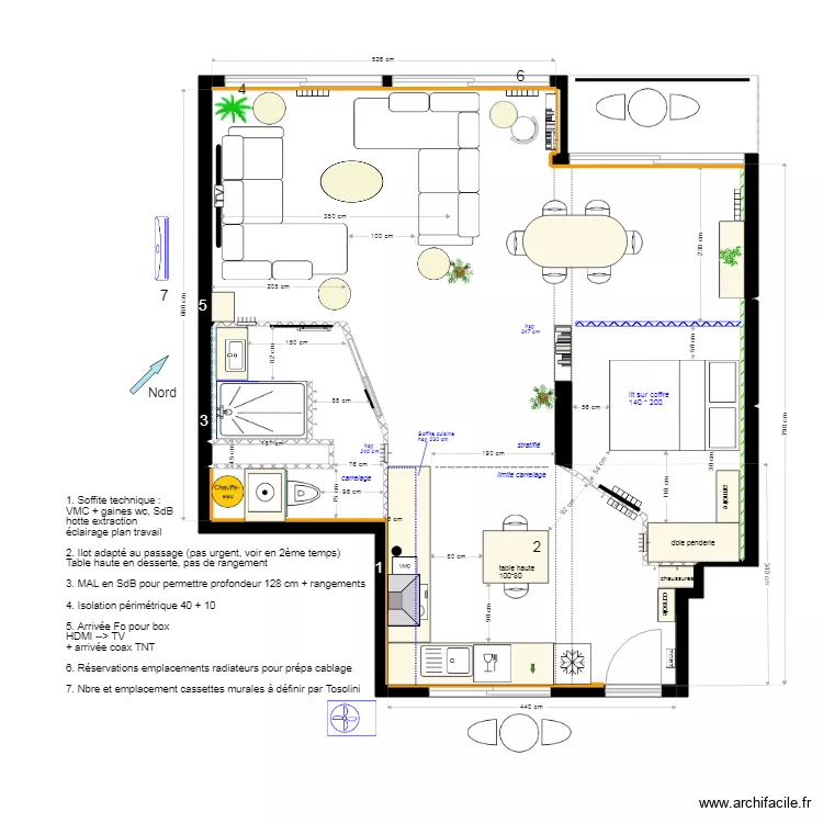 Lisa J&eacute;r&eacute;mie v823b. Plan de 