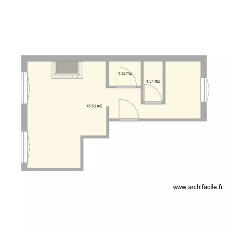 appartement rouen 2. Plan de 