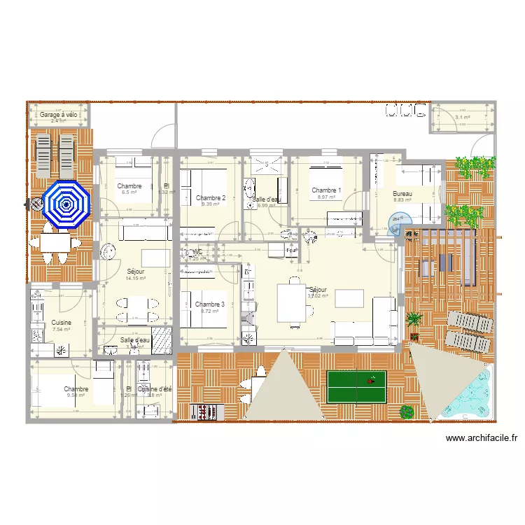 Canet plage projet 1. Plan de 