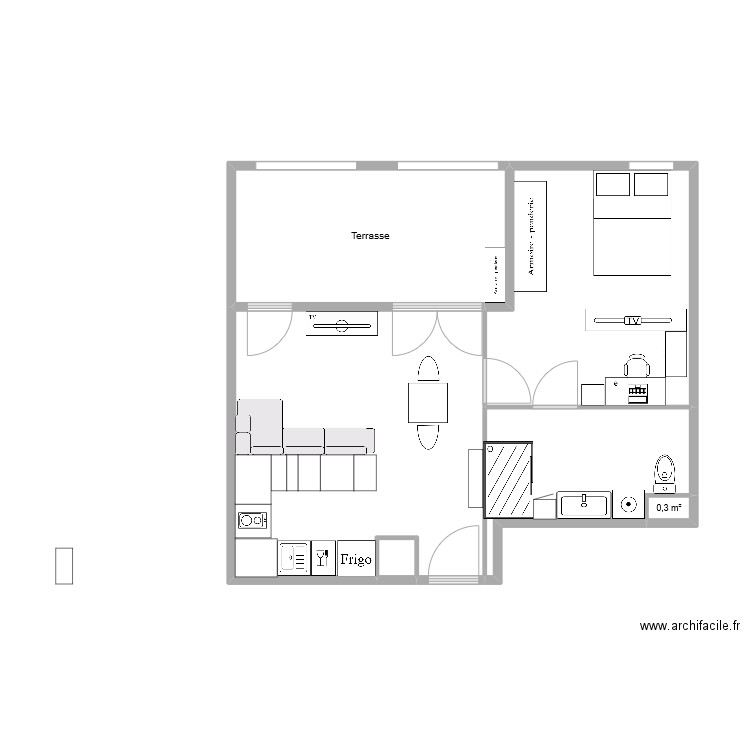Cardamone JP. Plan de 0 pièce et 0 m2