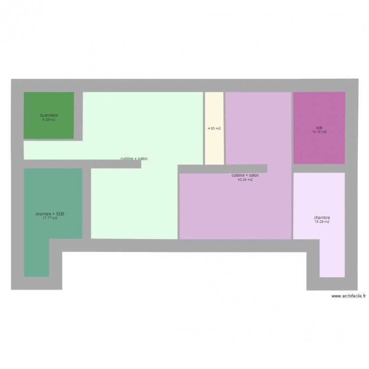 chateau 2 etage. Plan de 0 pièce et 0 m2