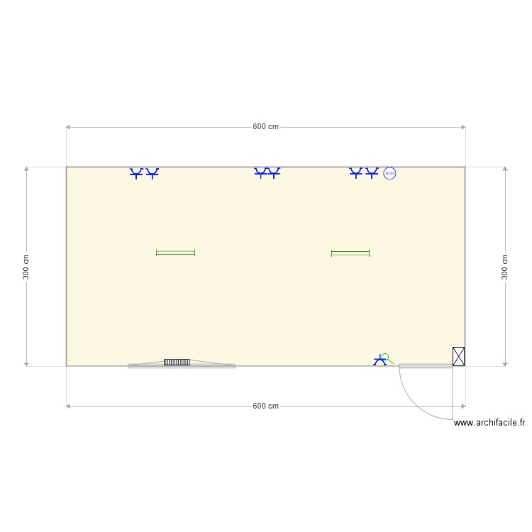 Salle de Réunion Eurogentec. Plan de 0 pièce et 0 m2