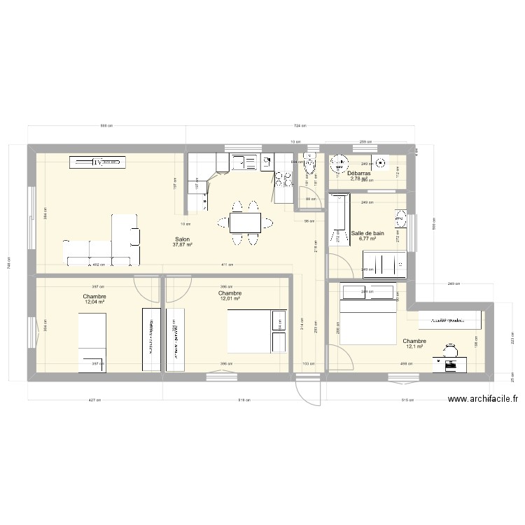 Nanou 1. Plan de 0 pièce et 0 m2