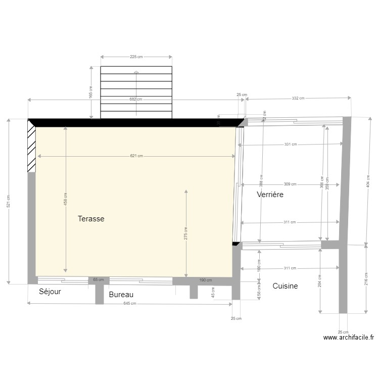Terrase Projet 9. Plan de 0 pièce et 0 m2