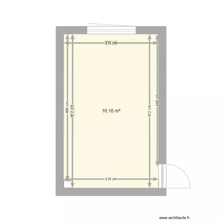 chambre lou. Plan de chambre lou. Plan de