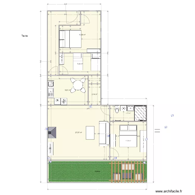 appart vert f3 c f4. Plan de appart vert f3 c f4. Plan de