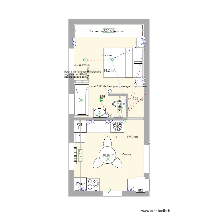 projet RDC 4 Jehanno . Plan de 0 pièce et 0 m2