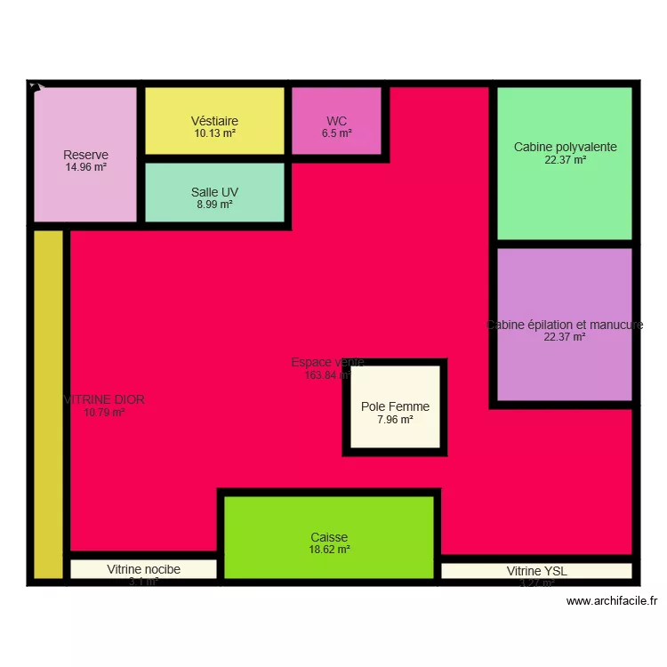 plan nocibe. Plan de 