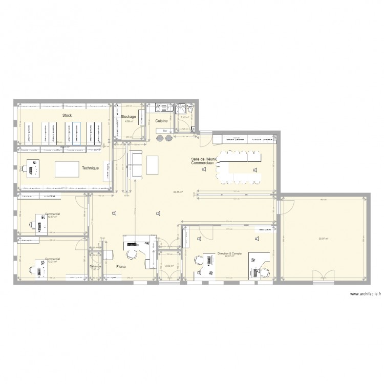 Bureau MMC PDF V5. Plan de 0 pièce et 0 m2