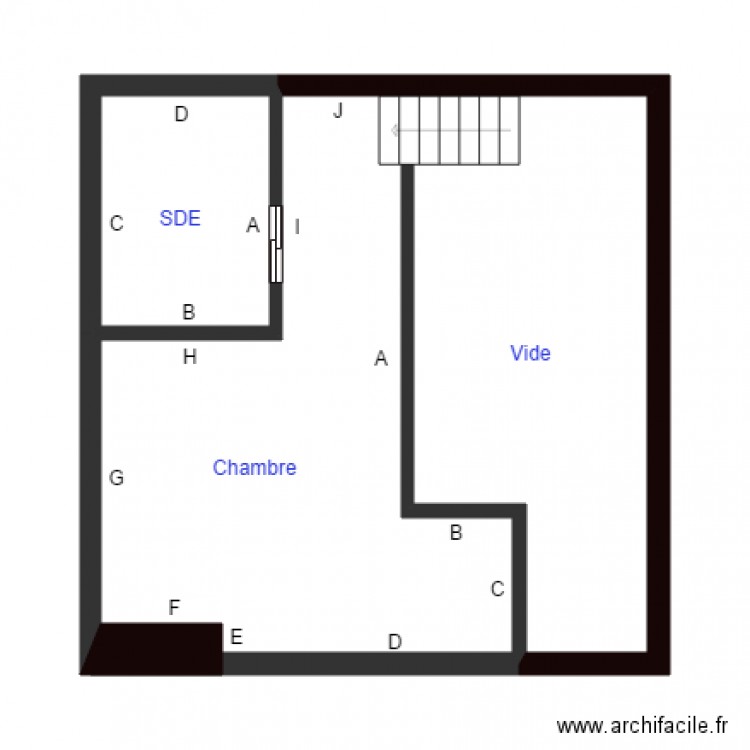 DECESARI 1ETG. Plan de 0 pièce et 0 m2