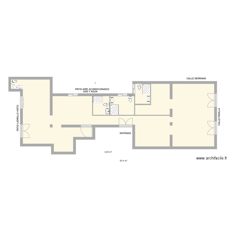 padilla 4 ESTADO ACTAL 2. Plan de 0 pièce et 0 m2