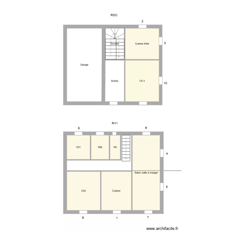 GODON Antoine. Plan de GODON Antoine. Plan de