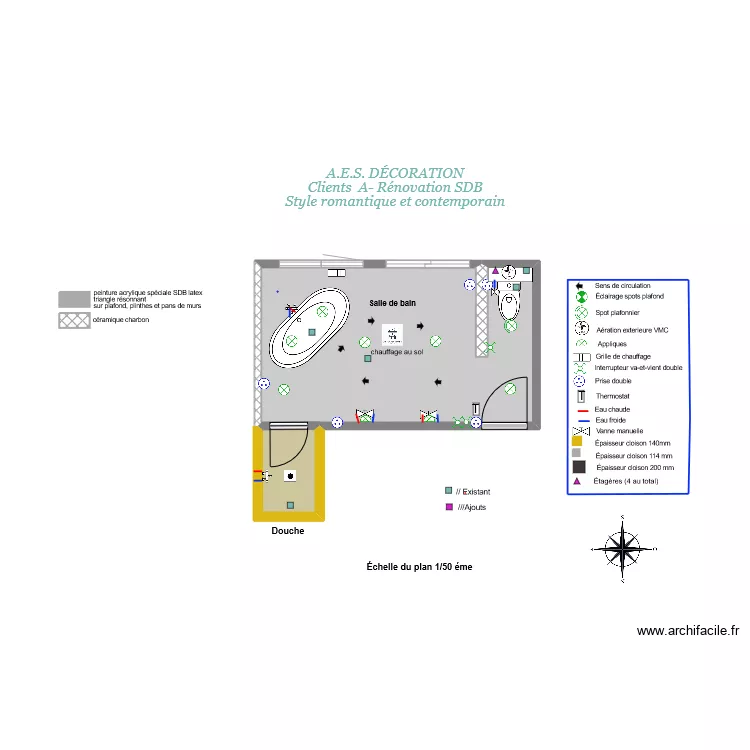 Murs. Plan de 