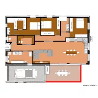 plan habitation am&eacute;nager  