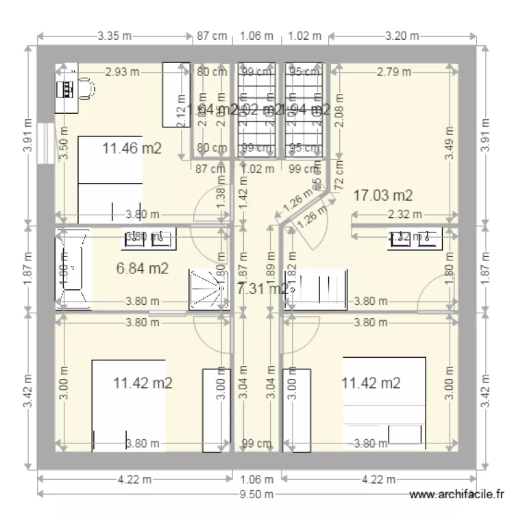 2016 Etage 2. Plan de 2016 Etage 2. Plan de