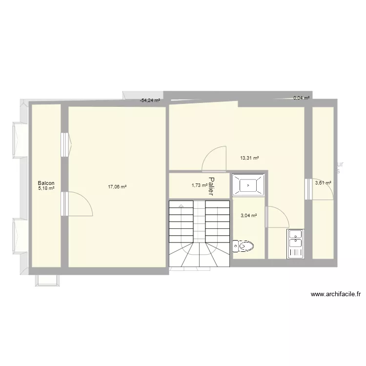 Immeuble Cordeliers Modifi&eacute; 7. Plan de 
