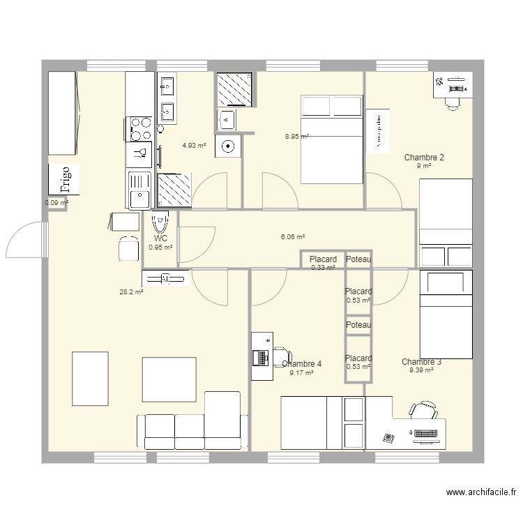 Camille Rousset New. Plan de 0 pièce et 0 m2