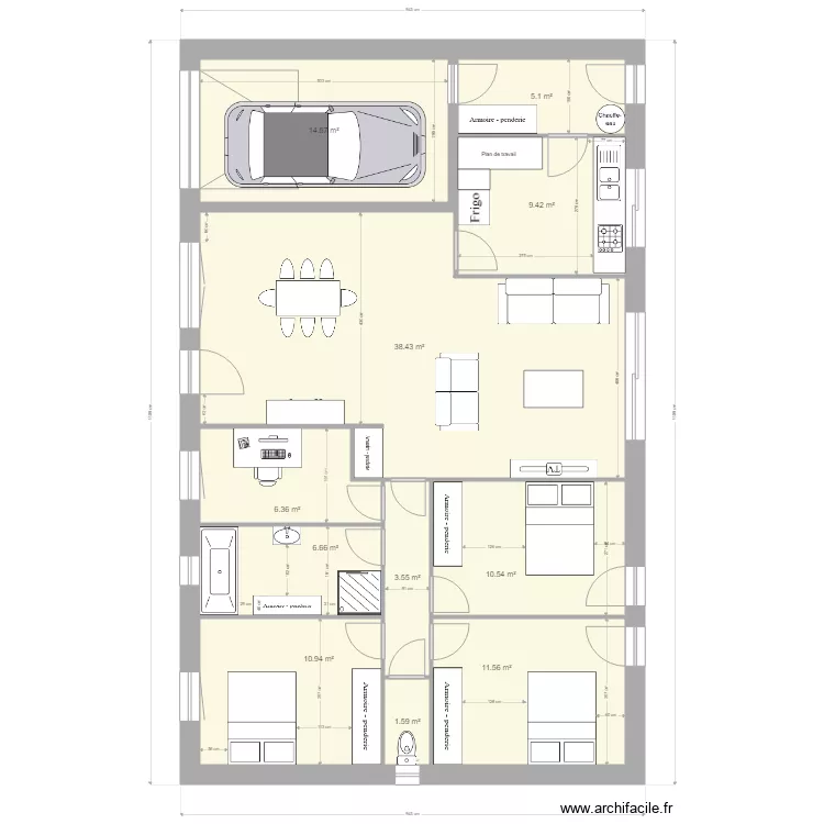 Feignies 2. Plan de 