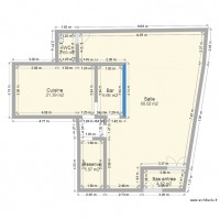 Golden bar by JB cr&eacute;e et mesures