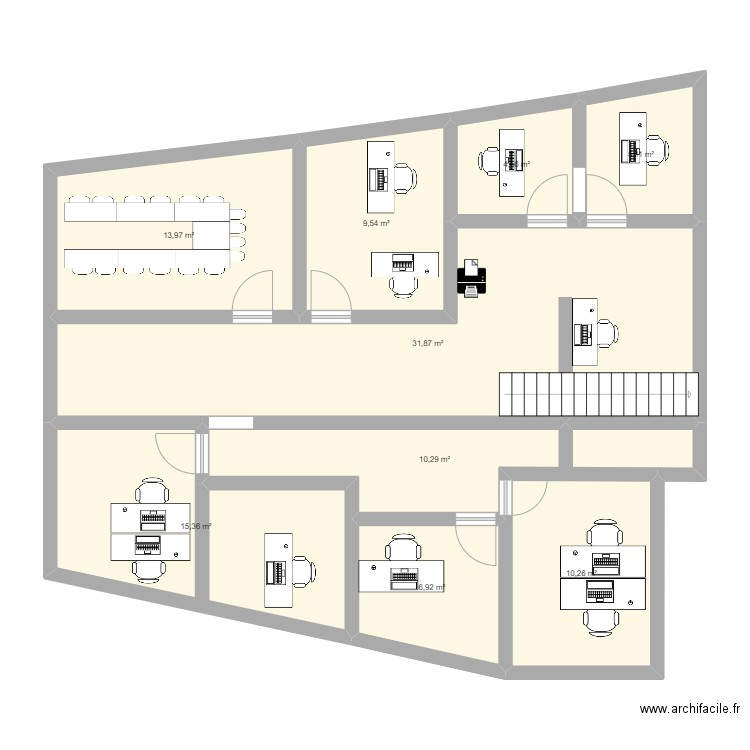 RDC 1ere partie. Plan de 0 pièce et 0 m2