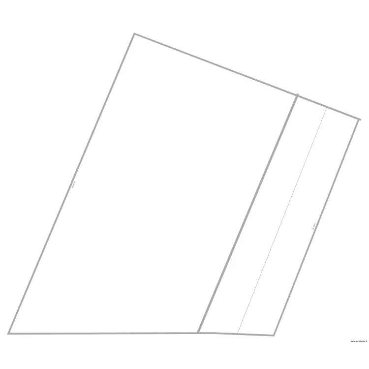 parcelle nyabugete apres morcellement. Plan de 