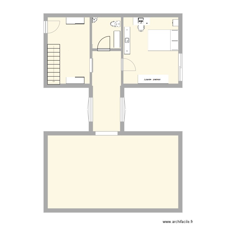 maison 1. Plan de 0 pièce et 0 m2
