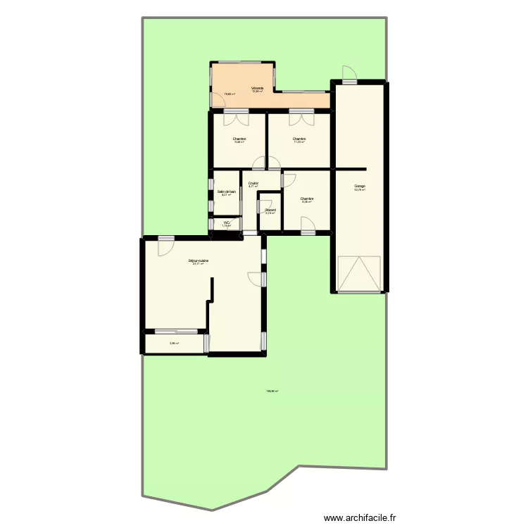 GALLIMARD  DECOURT. Plan de 