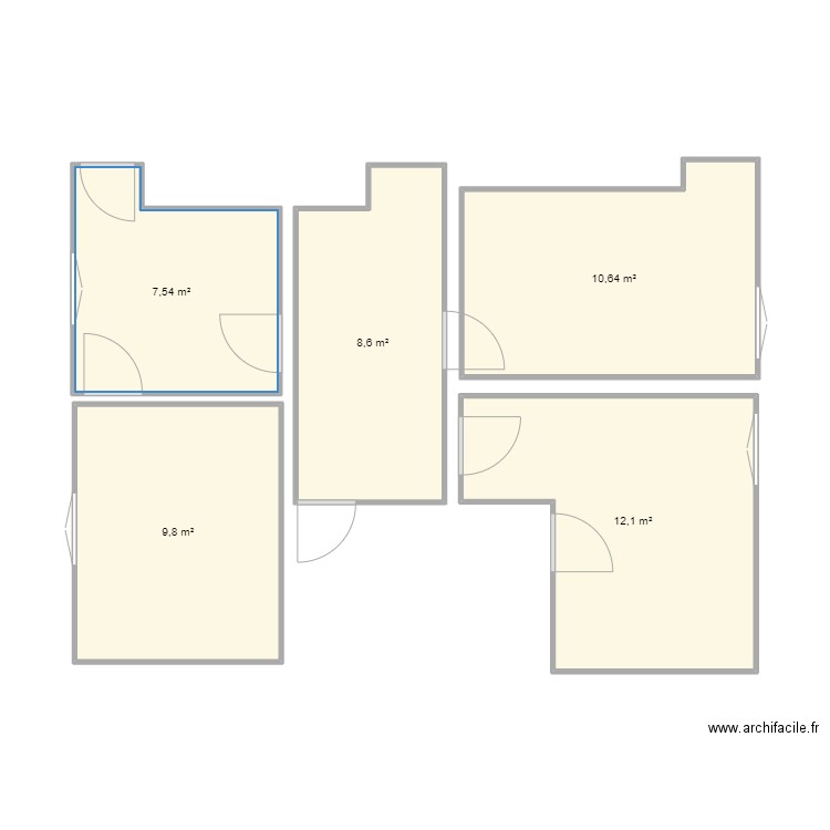12A. Plan de 0 pièce et 0 m2