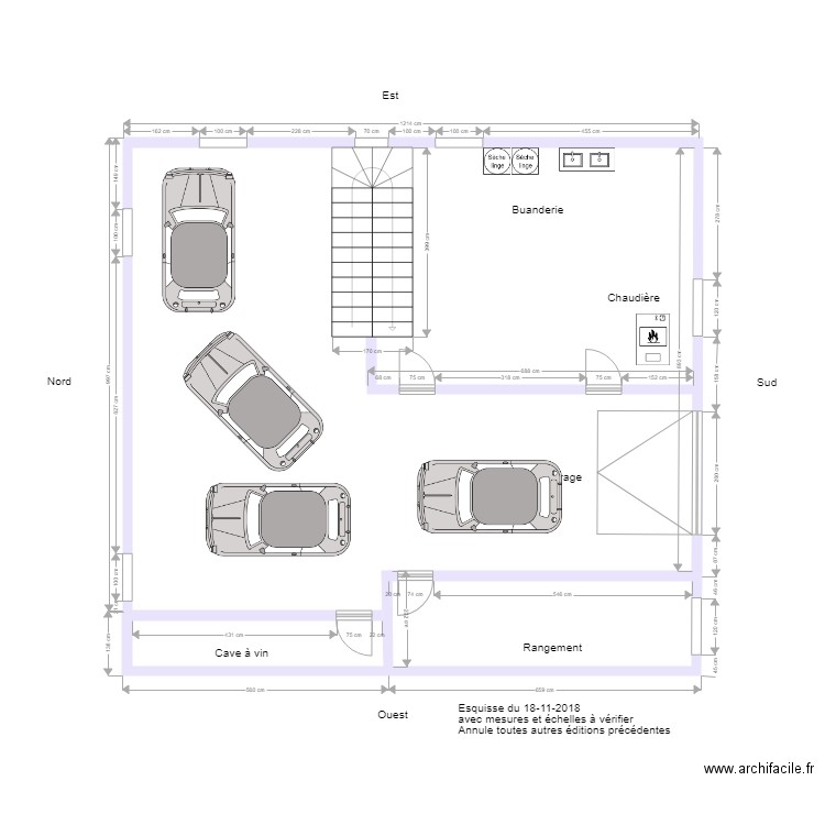 Pontivy  SousSol Garage. Plan de 0 pièce et 0 m2