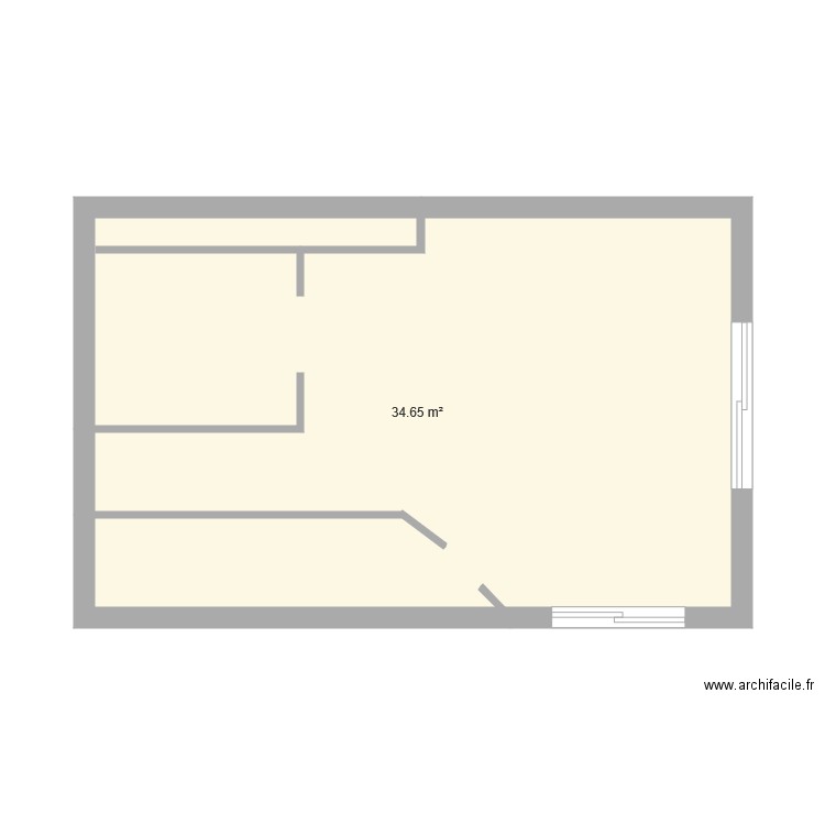 Chambre R. Plan de 0 pièce et 0 m2