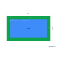 Plan piscine 5.49 x 2.74m