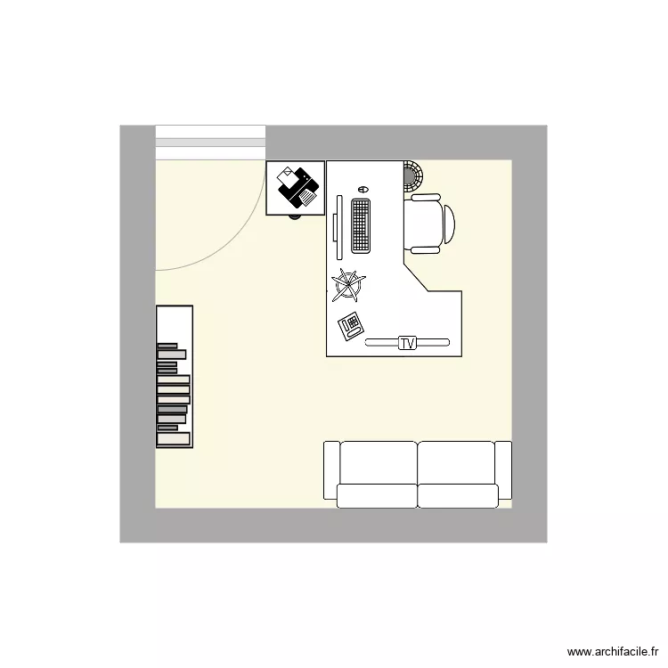 Salle inspecteur . Plan de 
