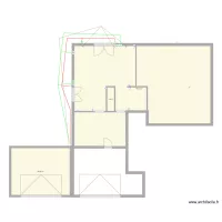plan maison avec extension garage v1 elec
