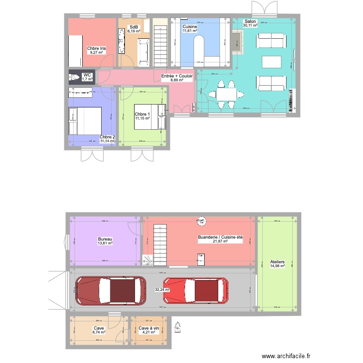 Champagnac original. Plan de 0 pièce et 0 m2
