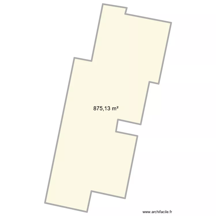 76451-MSA-MAISON ASSOCIATIONS. Plan de 1  et 875 m²