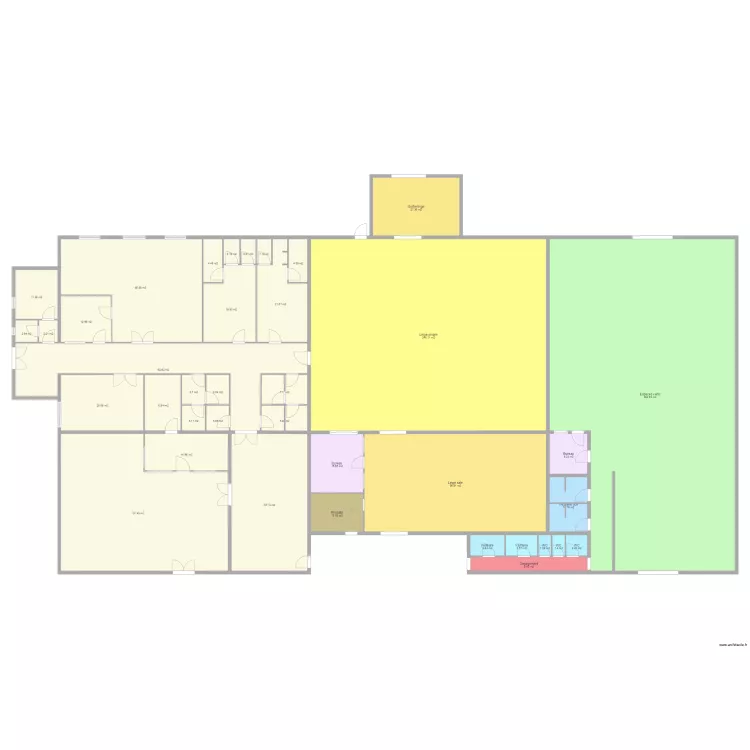 ESAT ROCHE Couleurs. Plan de ESAT ROCHE Couleurs. Plan de
