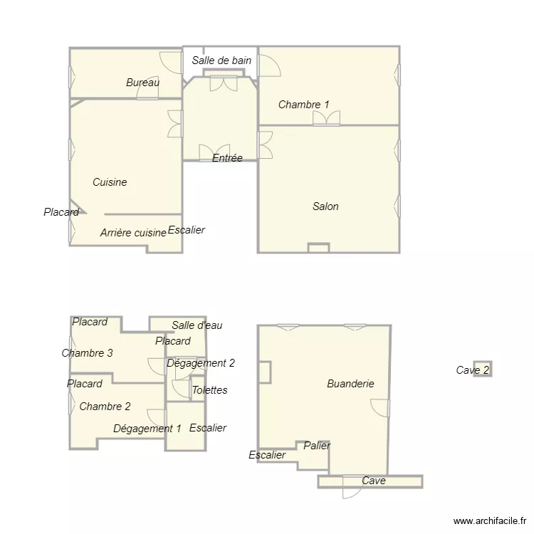 DA COSTA NOBLE. Plan de 