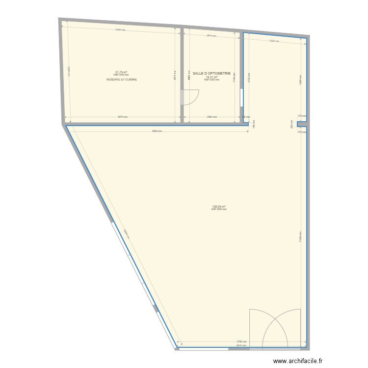 PDM CHATELINEAU 9 MAI. Plan de 0 pièce et 0 m2